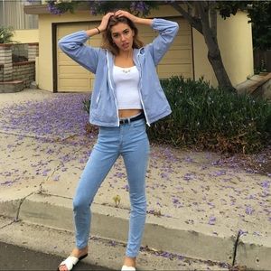 American apparel high waisted Mom jean